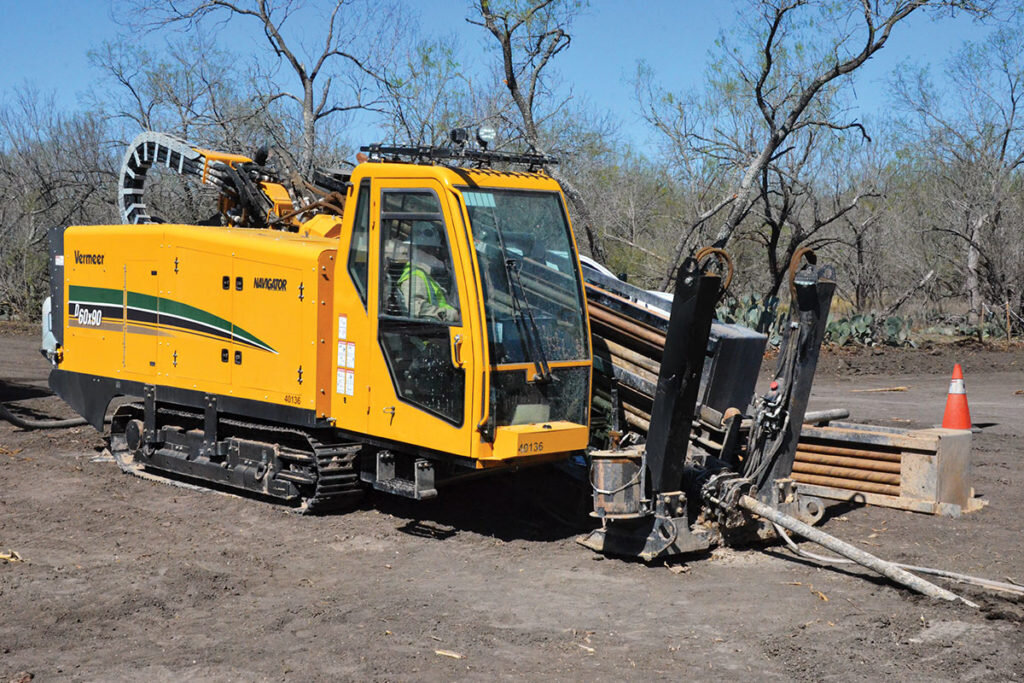 HDD Cactus directional drilling trenchless boring for underground utility installation