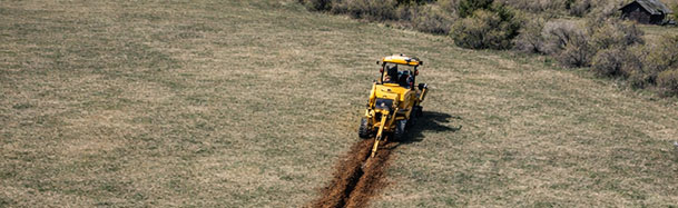 digging-a-trench-for-fiber-lines